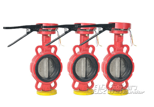 手柄對(duì)夾式蝶閥圖片